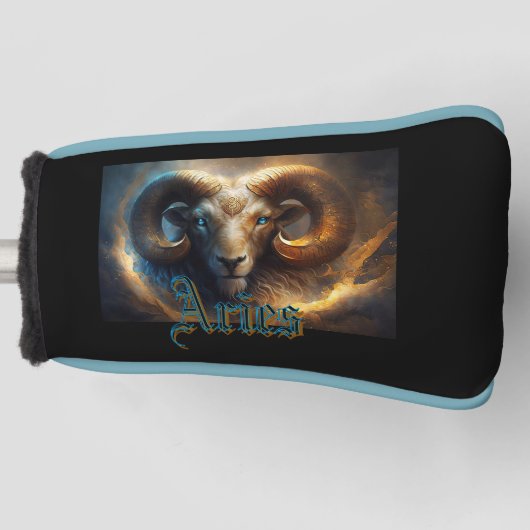 Aries Golf Headcover (Vorderseite)