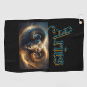 Aries Golfhandtuch (Horizontal)