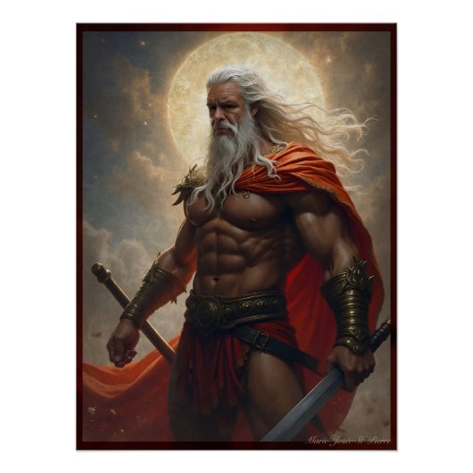 Aries Gott des Krieges: Mythische Legende Poster (Vorderseite)