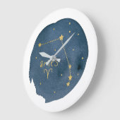 Aries Große Wanduhr (Winkel)