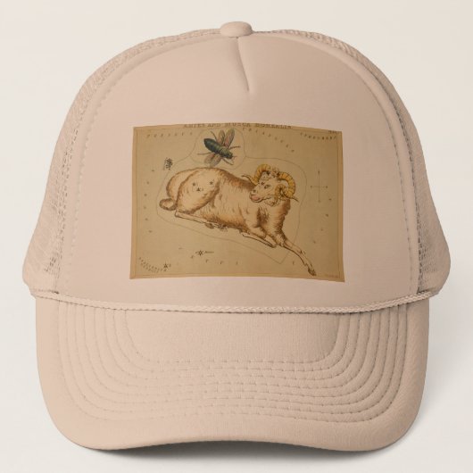 Aries Hat Truckerkappe (Vorderseite)