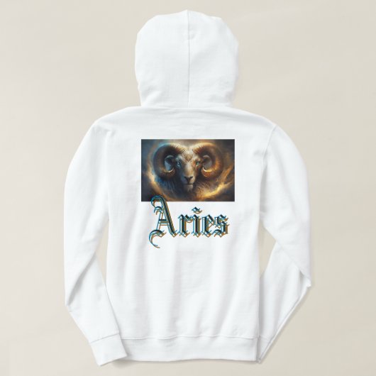 Aries Hoodie (Design Rückseite)