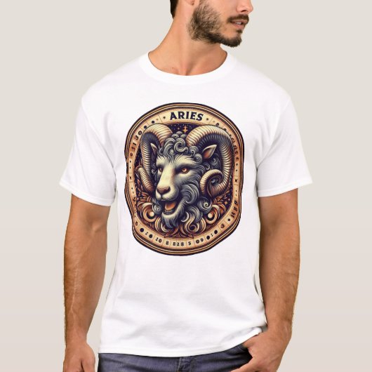 Aries Horoscope T - Shirt (Vorderseite)