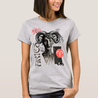 Aries Horoscope Tee Shirt