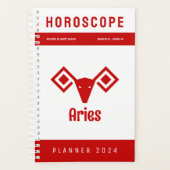 Aries Horoskop Planer (Vorderseite)