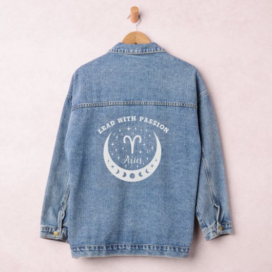 Aries Inspiriert Celestial Jeansjacke (Hangar)