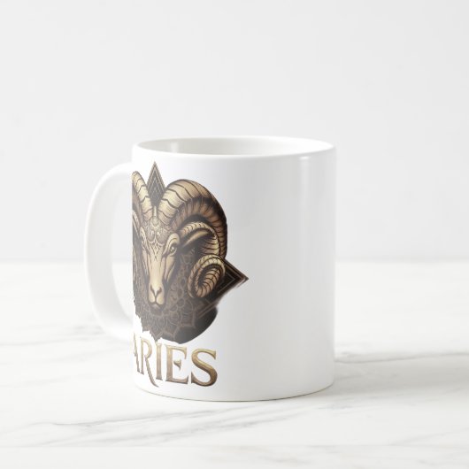 Aries Kaffeetasse (Vorderseite Links)