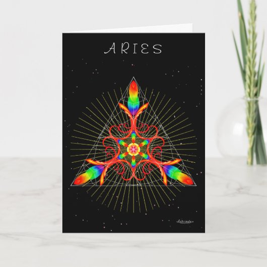 Aries Karte (Vorderseite)