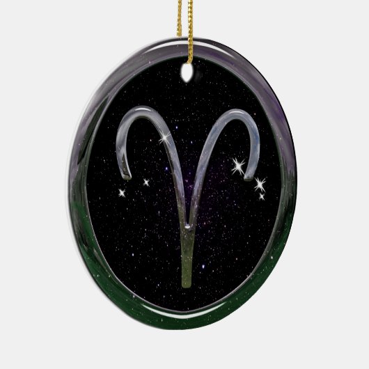 Aries Keramik Ornament (Rechts)