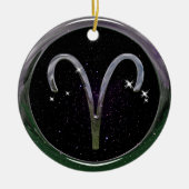 Aries Keramik Ornament (Vorne)