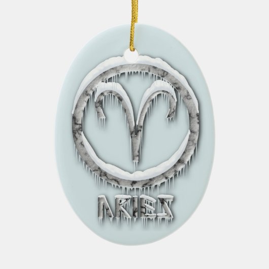 Aries Keramikornament (Vorne)