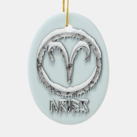 Aries Keramikornament (Hinten)