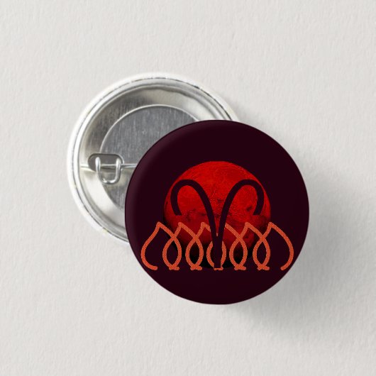 Aries-Knopf Button (Vorne & Hinten)
