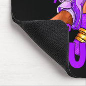 Aries Königin Nägel Sneaker Sternzeichen Geburtsta Mousepad (Ecke)