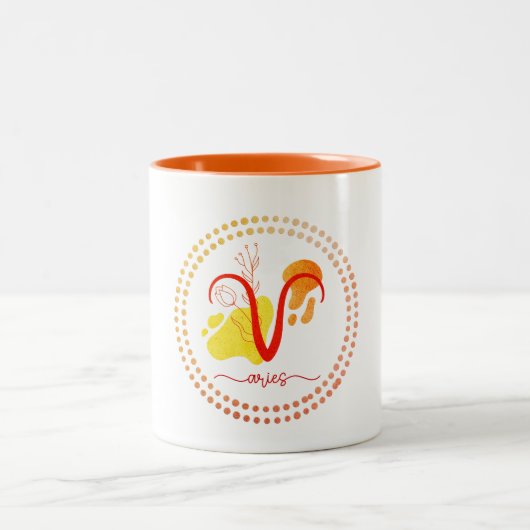 Aries Liebe Kaffee Cup Tasse (Mittel)