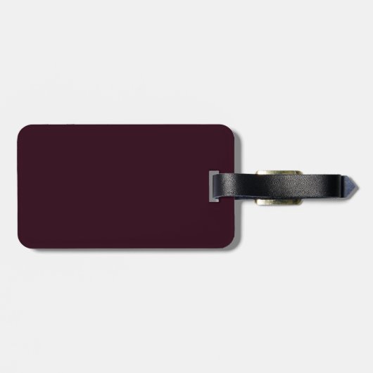 Aries Luggage Tag Gepäckanhänger (Rückseite horizontal)