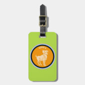 Aries Luggage Tag Gepäckanhänger (Vorderseite vertikal)