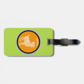 Aries Luggage Tag Gepäckanhänger (Rückseite horizontal)
