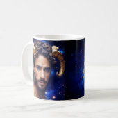 Aries Male Astrologischer Kaffee Tasse (Vorderseite Links)