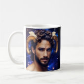 Aries Male Astrologischer Kaffee Tasse (Links)