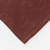 Aries Mandala Fleece Blanket (Ecke)