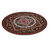 Aries Mandala Glass Cutting Board Schneidebrett (Ecke)
