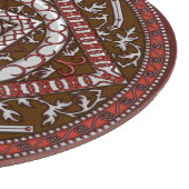 Aries Mandala Glass Cutting Board Schneidebrett (Ecke)