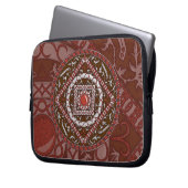 Aries Mandala Laptop Case (Vorderseite Links)