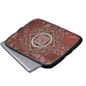 Aries Mandala Laptop Case (Vorne Knopf)