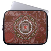 Aries Mandala Laptop Case (Vorderseite)