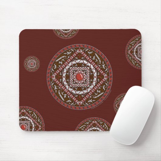 Aries Mandala Mousepad (Mit Mouse)