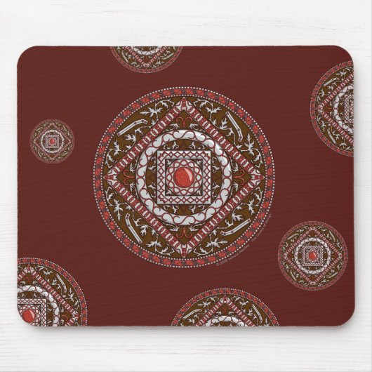 Aries Mandala Mousepad (Vorne)
