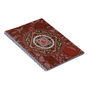 Aries Mandala Notebook Notizblock