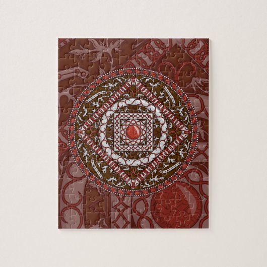 Aries Mandala Puzzle (Vertikal)