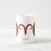 Aries Mandala Specialty Tasse (Vorderseite)