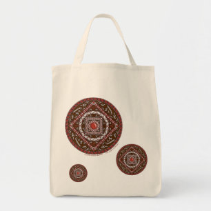 Aries-Mandala-Tasche Tragetasche