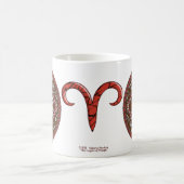 Aries Mandala Tasse (Mittel)