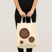 Aries Mandala Tote Bag Tragetasche (Vorderseite (Produkt))