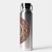 Aries Mandala Trinkflasche (Rückseite)