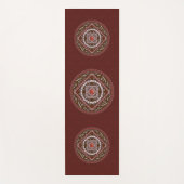 Aries Mandala Yoga Mat Yogamatte (Vorderseite)