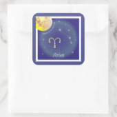 Aries March 21 to April 20 Aufkleber (Tasche)
