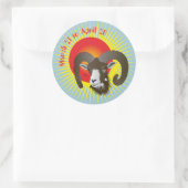 Aries March 21 to April 20 Sticker (Tasche)