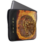 Aries März 21. bis 20. April Horoskop Laptopschutzhülle (Vorne Rechts)