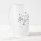 Aries Mattglas Bierglas (Vorderseite Links)