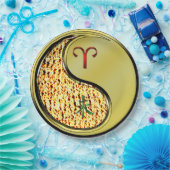 Aries & Metal Goat Pappteller (Party)