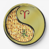 Aries & Metal Goat Pappteller (Vorderseite)