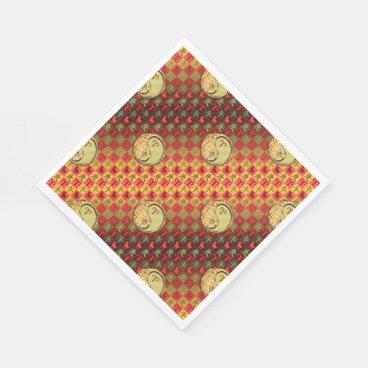 Aries & Metal Horse Serviette (Ecke)