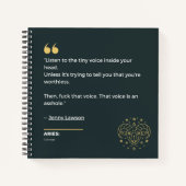 Aries-Notebook Notizblock (Vorderseite)