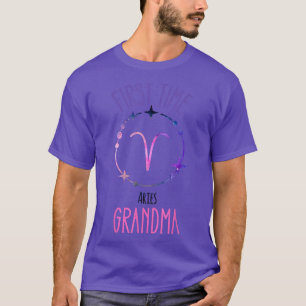 Aries Oma Zodiac Symbol Erstmaliges Oma Ann T-Shirt