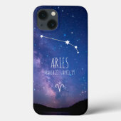 Aries | Personalisierte Sternbilder Case-Mate iPhone Hülle (Rückseite)